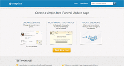 Desktop Screenshot of funeralupdate.com